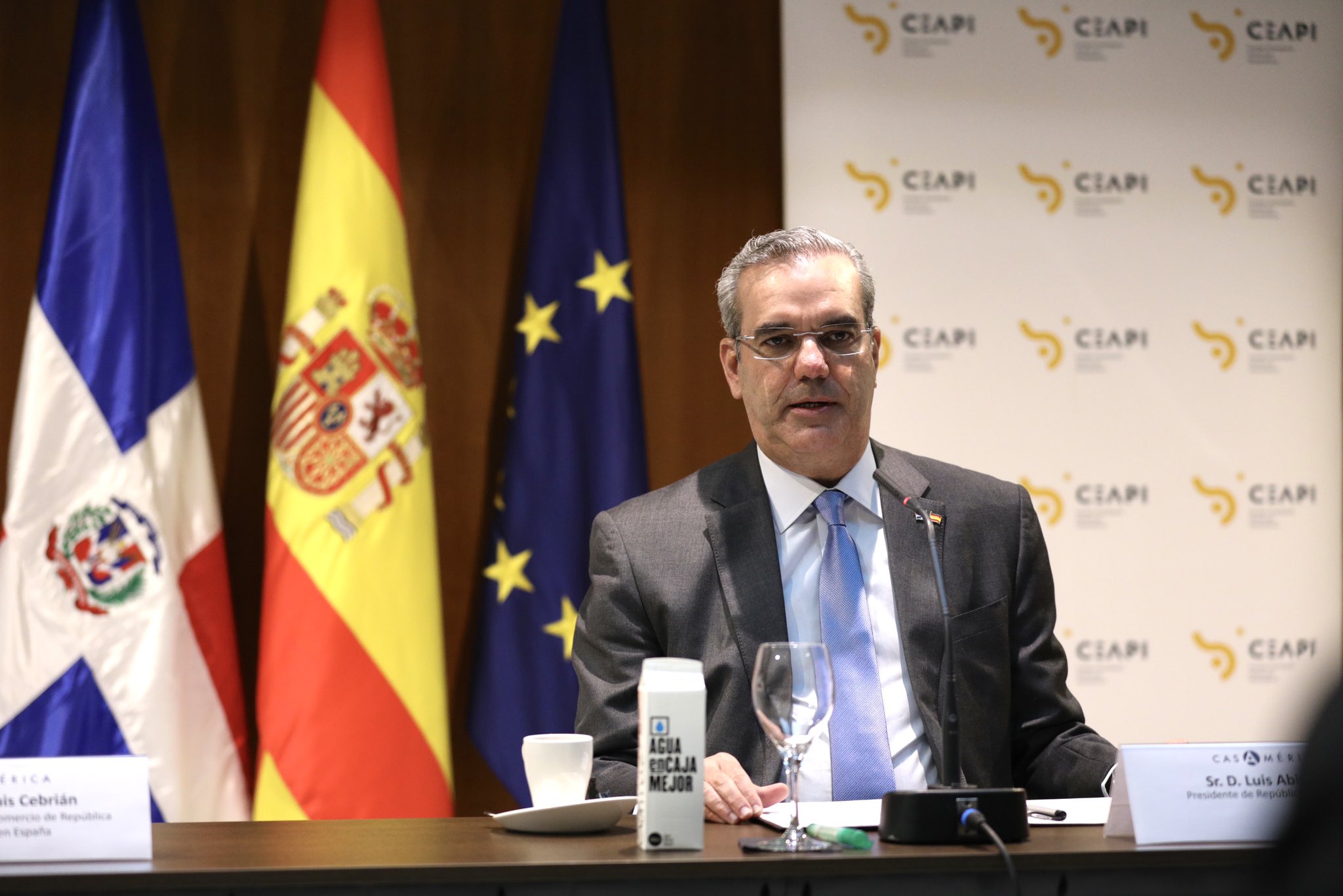 Video| Abinader en España califica como dramática situación de secuestros en Haití