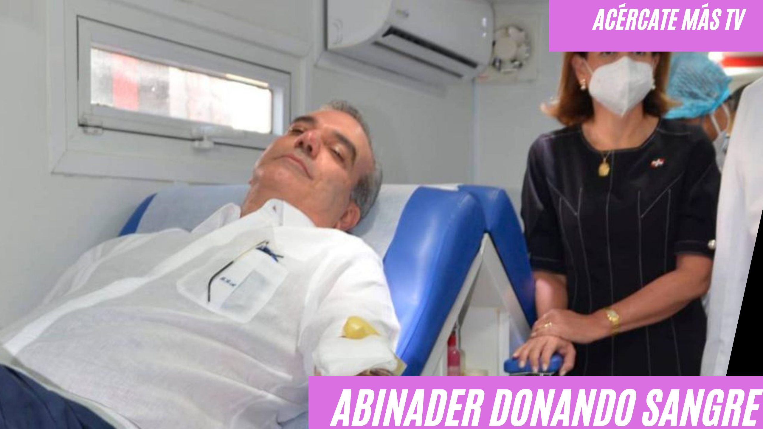 Abinader : “La meta es que no muera ningún dominicano por falta de sangre”