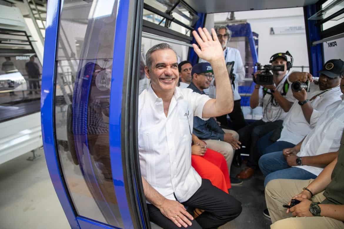 Teleférico de Los Alcarrizos comienza a operar hoy con servicio gratis un mes