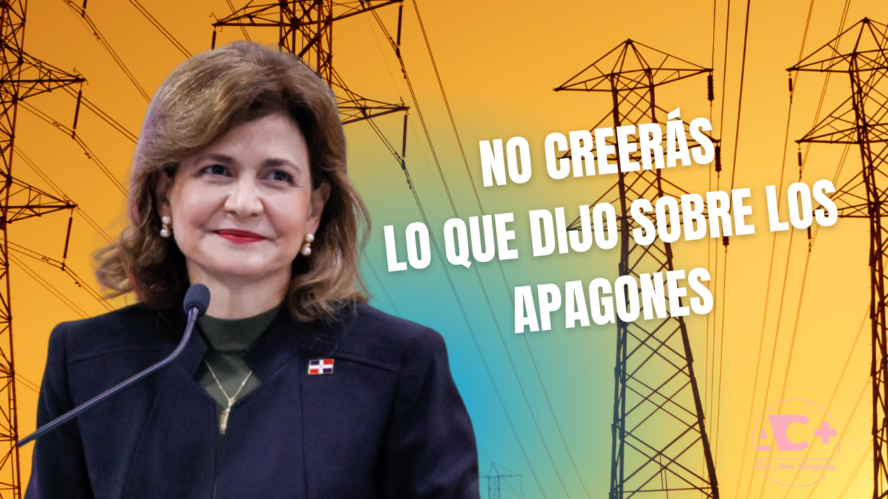 Video| Raquel Peña explica por qué suceden tantos apagones en R.D.