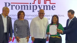 Promipyme impacta economía de Monte Plata con desembolso de RD$47 millones