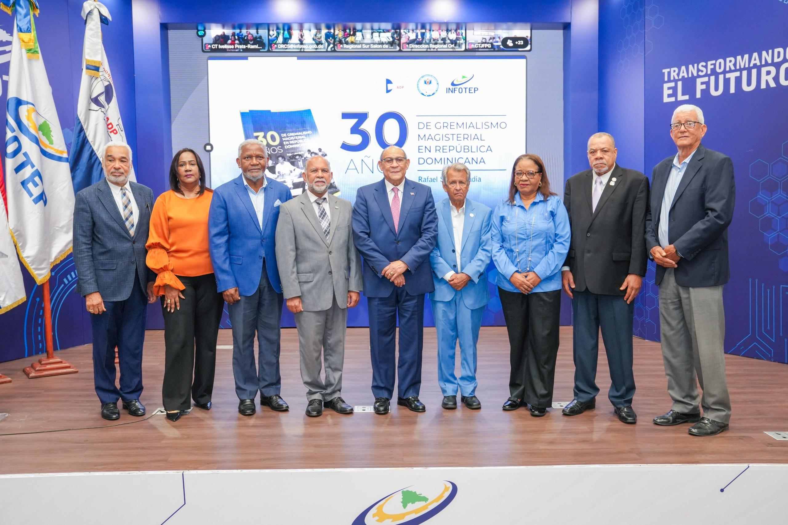 ADP e INFOTEP lanzan diplomado que beneficiará a 43 mil docentes en todo el país