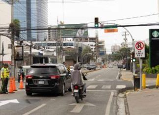 A partir del domingo quedan prohibidos los giros a la izquierda en intersecciones de la Tiradentes