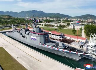 Corea del Norte anuncia la construcción de un destructor de guerra de 5,000 toneladas