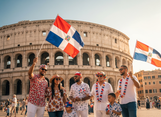 Video| Dominicanos en Roma celebrando el día de los padres: Una Fiesta de Cultura y Tradición