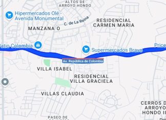 Gobierno anuncia intervención avenida República de Colombia desde autopista Duarte a Los Próceres