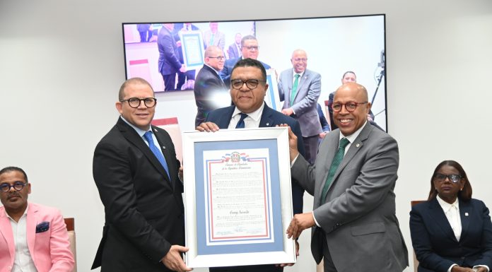 Cámara de Diputados reconoce a Rubby Pérez, a los bomberos del DN y a un alto ejecutivo de JP Morgan