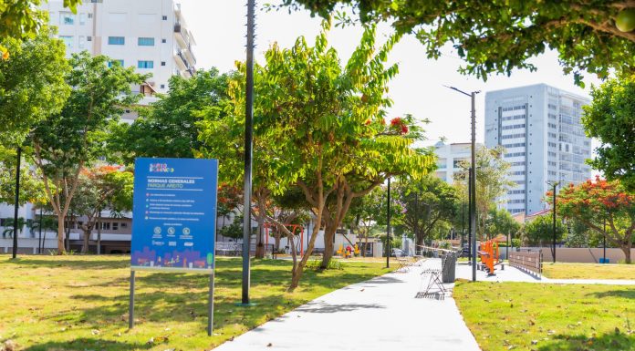Alcaldía del DN inaugura el parque Areíto, un minipulmón ecológico en Los Cacicazgos