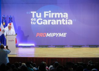 Video| Gobierno lanza en San Juan “Tu Firma es Tu Garantía” con RD$1,200 millones para apoyar a emprendedores