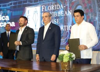 Presidente Abinader encabeza histórica firma de acuerdo entre RD y la FCCA que posiciona al país como hub regional de cruceros