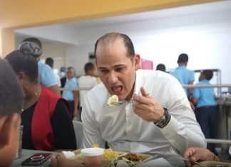 INABIE supervisa alimentación escolar en el Distrito Nacional