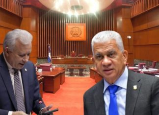 Lucha por el cargo: Ricardo De los Santos: “Senador usted me da pena”; Antonio Taveras critica no se conocen artículos modificados del CP