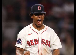 Brayan Bello sale sin decisión, pero fue clave para victoria de Medias Rojas sobre Orioles