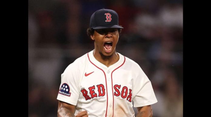 Brayan Bello sale sin decisión, pero fue clave para victoria de Medias Rojas sobre Orioles