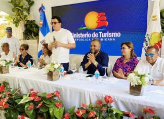 Collado inaugura reconstrucción calles en turístico municipio de Sosúa