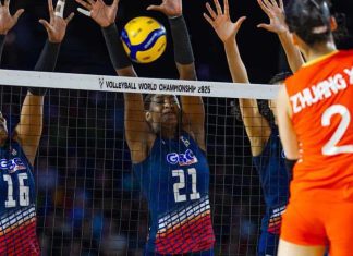 China barrió 3-0 a las Reinas del Caribe en el Mundial
