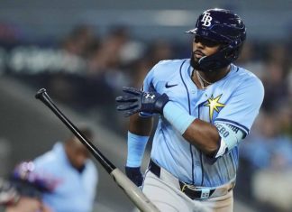 Junior Caminero conecta grand slam e iguala marca de Pujols