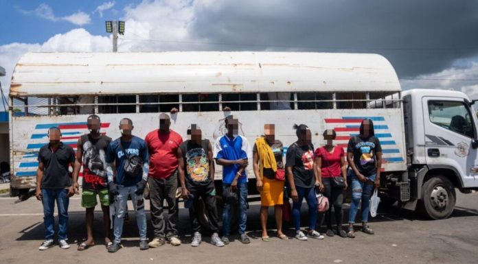 Migración apresa 1,120 haitianos ilegales y repatria a 1,219