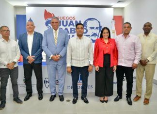 Ministro Kelvin Cruz anuncia Juegos Juan Pablo Duarte en Nueva York
