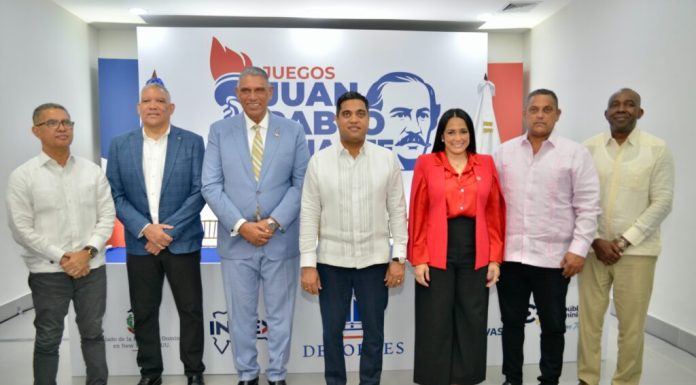 Ministro Kelvin Cruz anuncia Juegos Juan Pablo Duarte en Nueva York