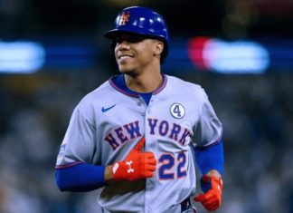 McLean sigue intratable y Vientos castiga: Mets blanquean 6-0 a los Filis