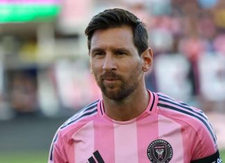 Messi abandona por lesión partido con Necaxa en el minuto 11