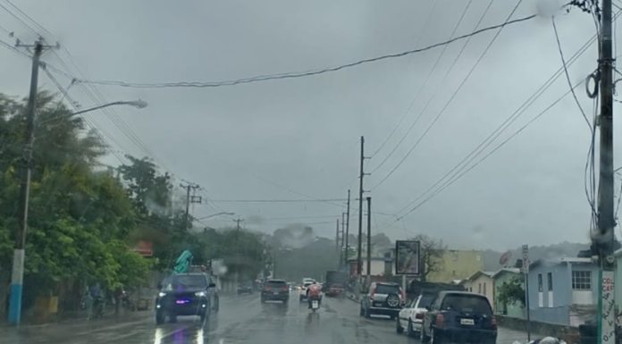 Indomet pronostica aguaceros y tormentas eléctricas esta tarde en varias provincias