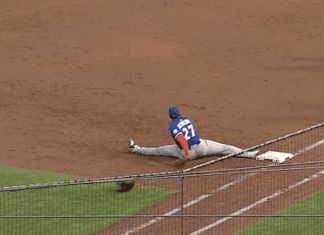 Vladimir Guerrero Jr. sigue ausente por inflamación en el tendón de la corva