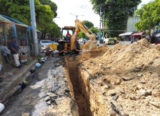 CAASD trabaja en ampliación del sistema de alcantarillado en barrios del Distrito Nacional