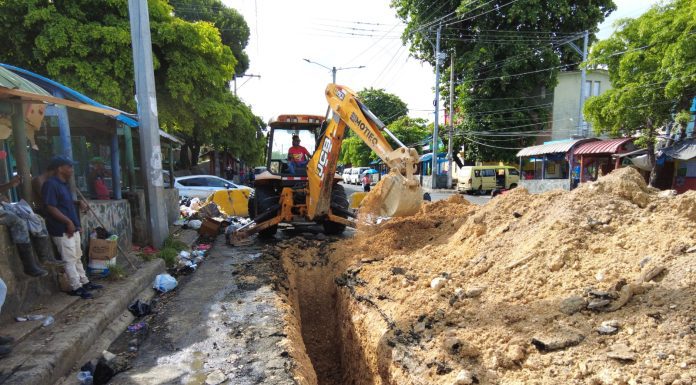 CAASD trabaja en ampliación del sistema de alcantarillado en barrios del Distrito Nacional