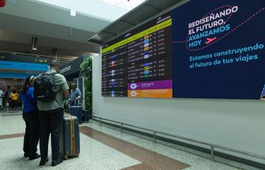 El Aeropuerto de las Américas funciona ya con normalidad luego de ser afectado por un apagón