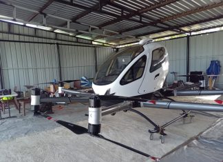 ¿Te imaginas un taxi volador sin piloto? Pretenden modernizar sector turístico con el primer taxi volador sin piloto en RD
