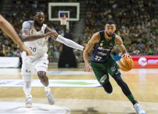 Chris Duarte ilusiona a la afición del Unicaja Málaga
