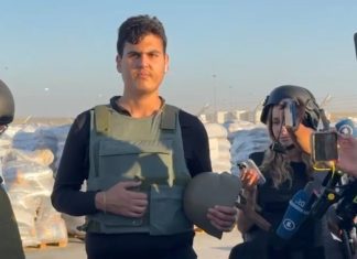 Ejército Israel dice a periodistas dominicanos despachan 400 camiones de alimentos diario a la Franja de Gaza