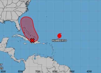 Humberto es ya huracán categoría 5 y se espera que continúe como huracán mayor por los próximos días