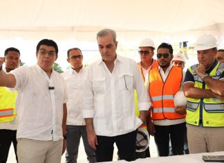 Presidente Abinader supervisa avances ampliación del Acueducto Barrera de Salinidad que incrementará en 33% y 50% la distribución de agua potable para SDE y SDN; aumenta capacidad de producción a 6 m³/s