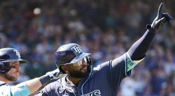 Junior Caminero conecta su jonrón 43 y lidera la remontada de los Rays en Chicago