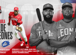 Leones irán a México para juegos de pretemporada contra Charros