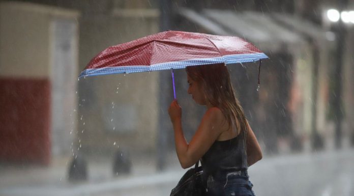 Indomet prevé para este sábado precipitaciones de intensidad variable