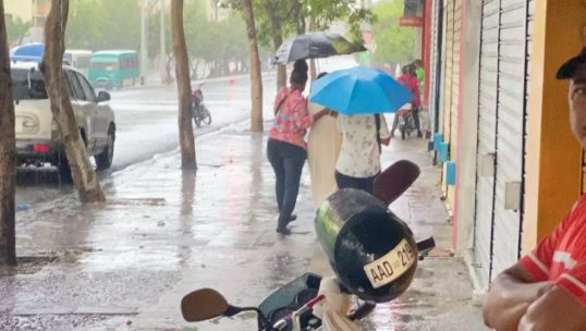 Indomet informa vaguada continuará generando aguaceros y tronadas sobre el país hoy sábado y mañana domingo