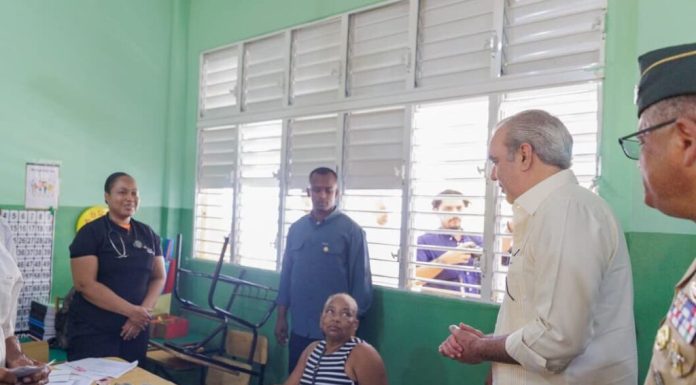 Presidente supervisa operativo del Ministerio de Defensa en Puerto Plata