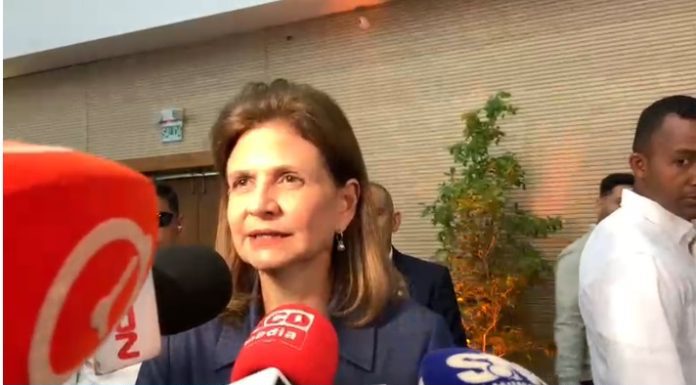 «Nadie escapa de la Ley” dice Vicepresidenta Raquel Peña al comentar sobre el caso de cinco muertos en Santiago