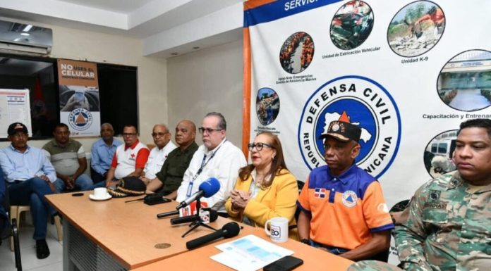 Autoridades de Santiago están preparadas ante el paso de la Tormenta Melissa