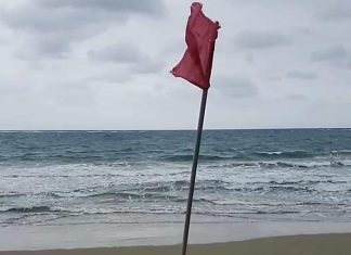 Defensa Civil prohíbe el baño en playas de Puerto Plata; exhorta a las personas no intentar bañarse en algunas de ese litoral