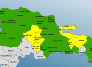 COE incluye a Elías Piña en alerta verde; suman 25 provincias en alerta por vaguada