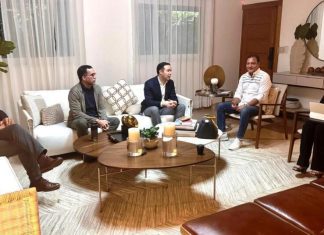 La Comisión del PLD conformada para trabajar el Protocolo de Aspirantes Presidenciales se reúne con Abel Martínez