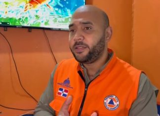 Defensa Civil reporta leves inundaciones y caída de árboles en la provincia Duarte por efectos de la tormenta Melissa