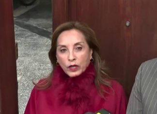 Expresidenta de Perú niega haber pedido asilo y afirma permanecerá en el país