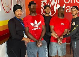 Migración apresa 20 haitianos sin documentos en negocios chinos en Baní; no tenían contratos de trabajo