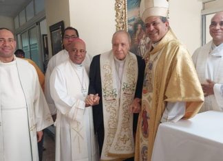 Arzobispo coadjutor, Morel Diplán celebra misa acción de gracias por festejo 89 años del Cardenal López Rodríguez